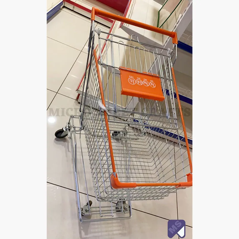 Stainless Steel Supermarket Trolley In Upper Siang