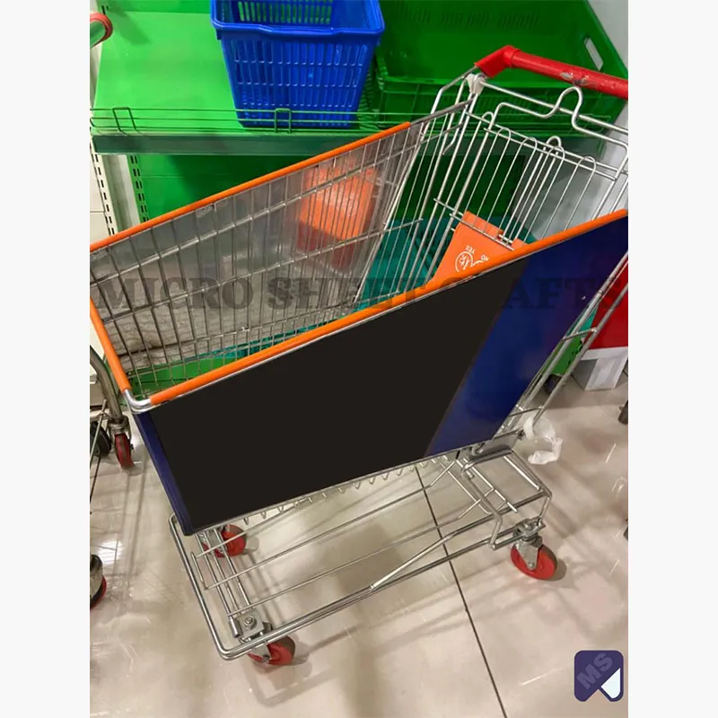 Supermarket Plastic Trolley In Rayagada